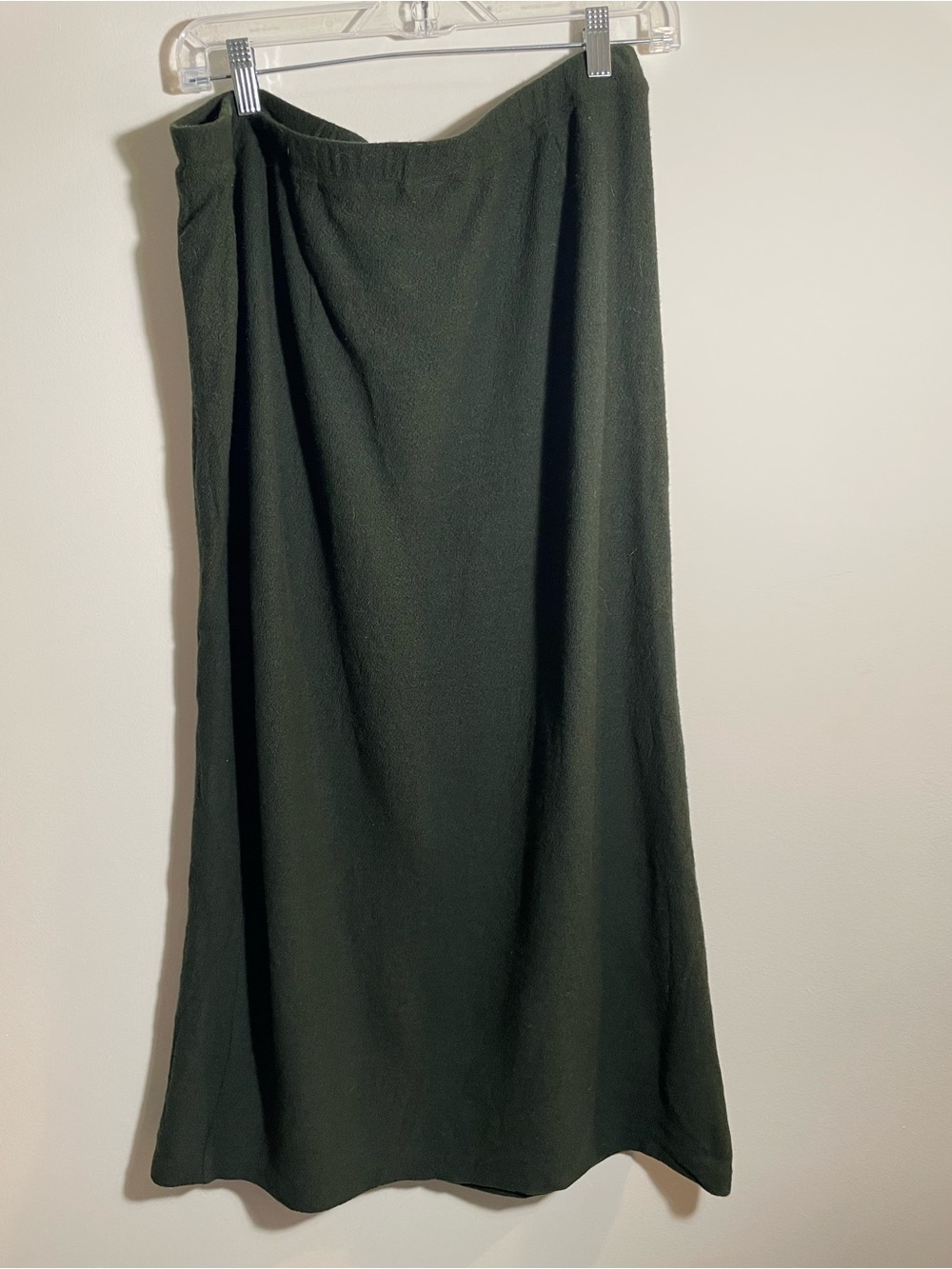 Eileen Fisher 100% wool knit skirt
